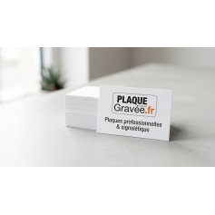 Imprimerie - Cards de visite au format 85 x 55 mm