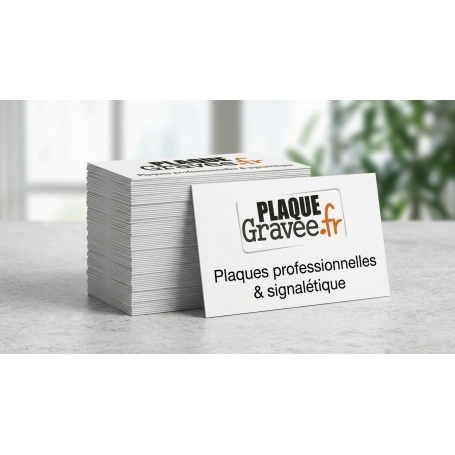 Imprimerie - Cards de visite au format 82x128 mm