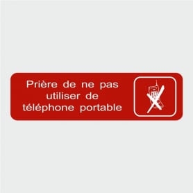 Usage des téléphones interdit