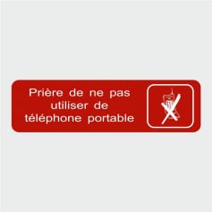 Usage des téléphones interdit